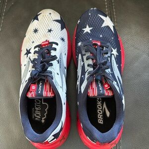 Brooks Launch 8 Running in USA Edition running shoes. Womens 8.5